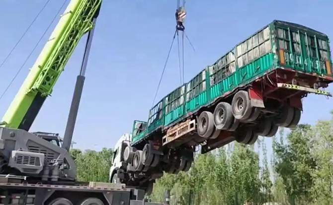 大方道路脱困救援案例